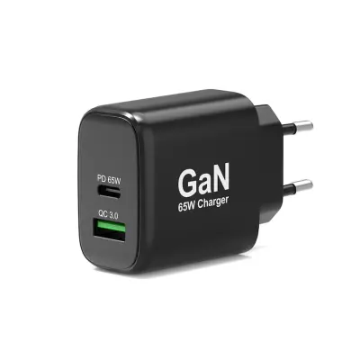 Stenski polnilec PORT TYPE-C GAN 65W