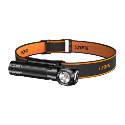 SUPERFIRE TH04-S NAGLAVNA SVETILKA ZA TEK S 1000 LUMI IN HITRIM POLNJENJEM