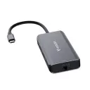VERBATIM HUB ADAPTER 3XUSB-A HDMI 3.2 RJ45 ZA PRENOSNIK IZ ALUMINIJA 32157