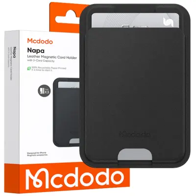 MCDODO DENARNICA ZA KREDITNE KARTICE MAGSAFE ZA TELEFON USNJENO