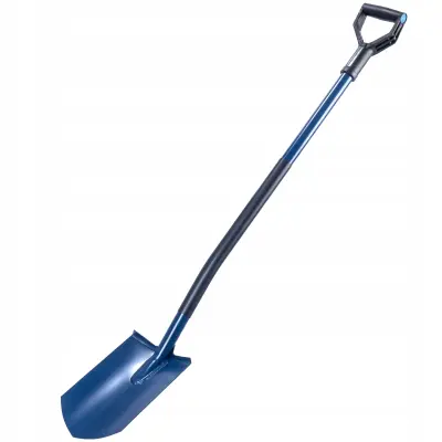 Lopata ostra 129 cm za kopanje, sajenje, kovinska, vrtna, močna