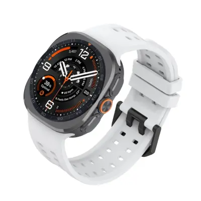 Zamenjalni del – Samsung Galaxy Watch Ultra 2 47mm silikonski pašček White