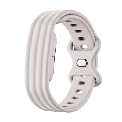 Zamenljivi silikonski športni pašček, združljiv z Google Fitbit Air Beige