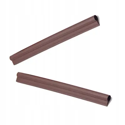Sponke 19 cm za ograjni trak Kavlji za ograjni trak rjave barve 2 kosa