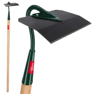 vrtna motika za kopanje plevela, kaljena, 16 cm, 125 cm