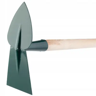 Vrtna motika za kopanje plevela 8 cm s kavljem 115 cm