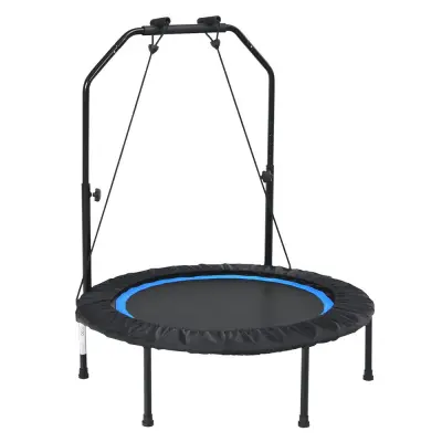 Fitnes trampolin z ročajem