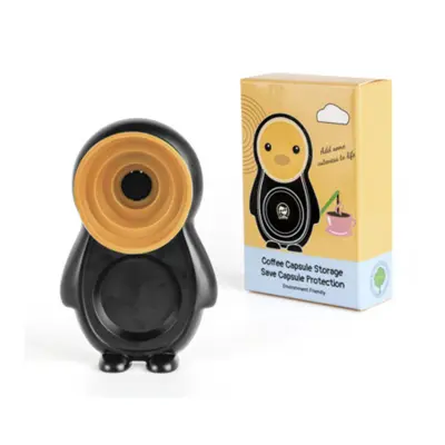Pingvin tampirna blazina in podstavek za kapsule, Nespresso Yellow