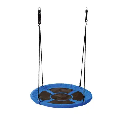 110 cm Otroški gnezdo gugalnica - Nastavljiva višina, notranja/zunanja uporaba, 100 kg nosilnost