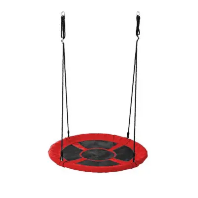 110 cm nastavljiv gnezdo gugalnik za otroke - uporaba v notranjosti/zunaj, kapaciteta 100 kg