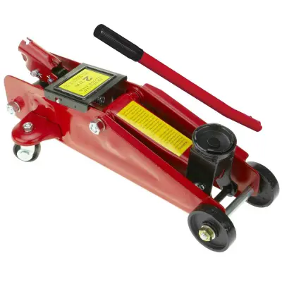 2-ton hidravlični dvigalni jack z nastavljivo višino (13-33 cm) in ergonomsko ročico