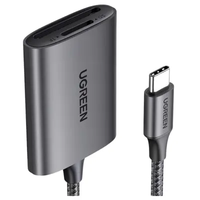 BRALNIK KARTIC USB-C, UGREEN CM401 (SIV)