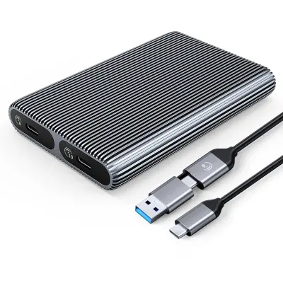 ORICO ETUI ZA DVOJNI DISK AM2C3-2SN ZA DVA M.2 SATA NVME USB-C DISKA