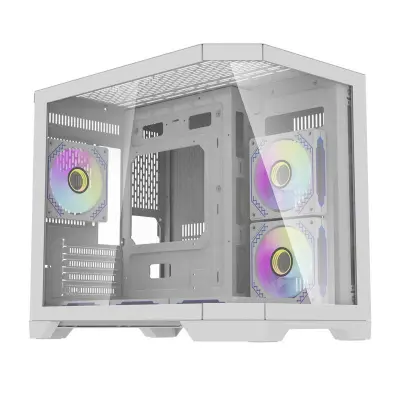 RAČUNALNIŠKO OHISJE DARKFLASH FT418 S 6 ARGB VENTILATORJI ZA RAČUNALNIK