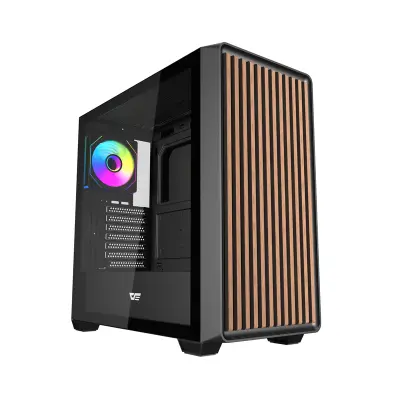 OHIŠJE DARKFLASH DS900WD ATX ZA RAČUNALNIK IN IGRE S HLAJENJEM IN VENTILATORJEM