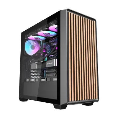 RAČUNALNIŠKO OHIŠJE DARKBLASH DS900WD ZA RAČUNALNIK S 4 VENTILATORJI IN SISTEMOM