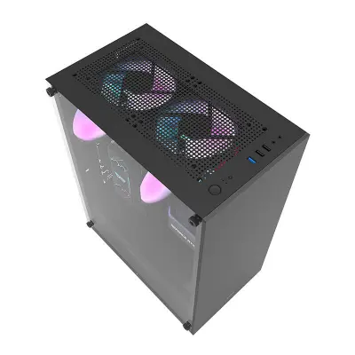 DARKFLASH DK100 RAČUNALNIŠKO OHIŠJE (ČRNO)
