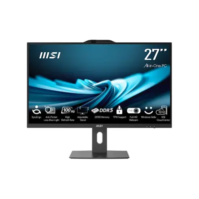 MSI PRO AP272P All-in-One računalnik Intel Core i7-14700, 27" Full HD IPS, 16 GB RAM, 1 TB SSD