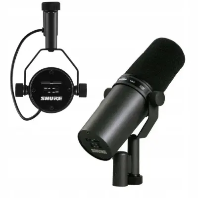 Shure SM7B - Dinamični mikrofon za predavanja, radio in podkaste