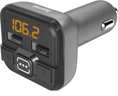 Bluetooth FM predajnik HAMA 14164, siv