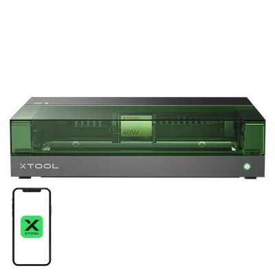 XTOOL 2V1 LASERSKI GRAVIRNI STROJ ZA 3D TISKALNIK S1 40W NATANČNO IN MOČNO REZANJE