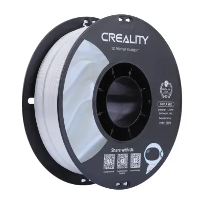 CREALITY FILAMENT PLA CR-SILK ZA 3D TISKALNIKE 1,75 MM BEL ODLIČEN