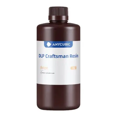 ANYCUBIC CRAFTSMAN DLP SMOLA ZA 3D TISKALNIKE, BEŽ, VISOKA NATANČNOST