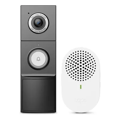 TP-LINK Tapo D235 2K 5MP microSD domofon baterijski pametni hišni zvonec