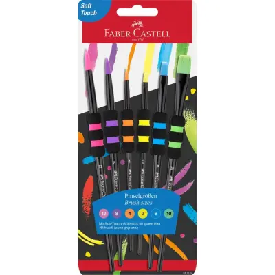 Čopič faber-castell black edition 1/6