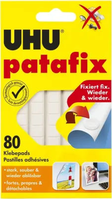 Lepilo uhu patafix 1/80 lahko odstranljiv