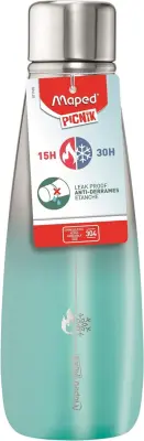 Steklenica termo maped 500ml turkizna