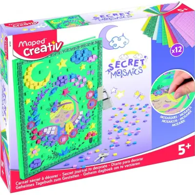 Kreativni set maped mozaik dnevnik