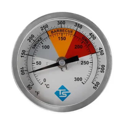 Bimetalni termometer 0-300℃/50-550℉ – Nerjaveče merilo za peč in žar