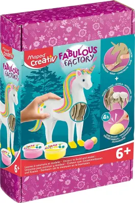 Kreativni set maped modeliranje-samorog