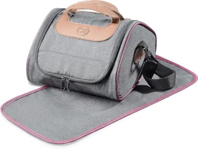 Torba za malico maped concept roza