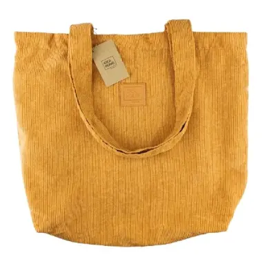 Vrečka corduroy z ročajem manhattan levia - amber