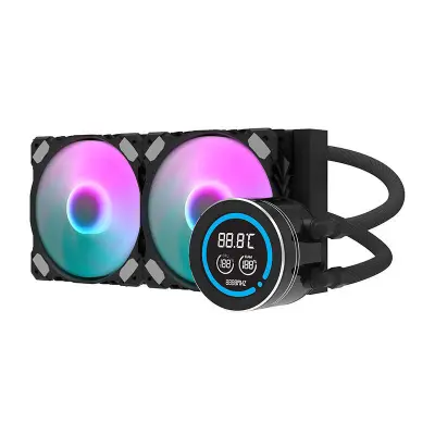 VODNI HLADILNIK ZA CPU DARKFLASH DN-D240 ZA INTEL AMD Z RADIATORJEM