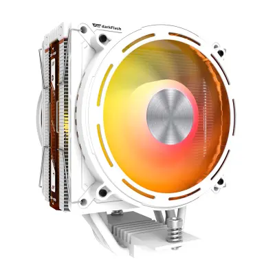 HLADILNIK CPUJA DARKFLASH E400 PLUS ZA RAČUNALNIK S 120 MM PREZRAČEVALNIM SISTEMOM