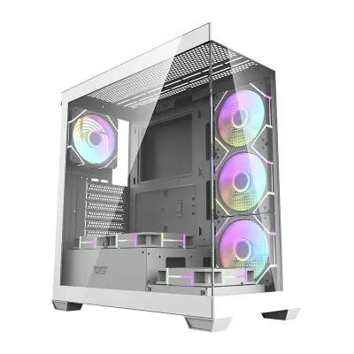 DARKFLASH DS900 RAČUNALNIŠKO ETUI ZA PC S 7 ARGB VENTILATORJI HLAJENJE