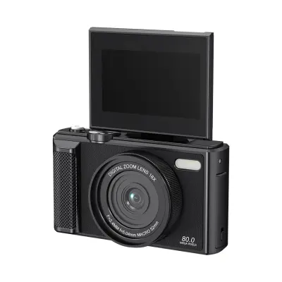 Retro brezrcalni fotoaparat s 180° zaslonom, 80MP in 5K snemanjem