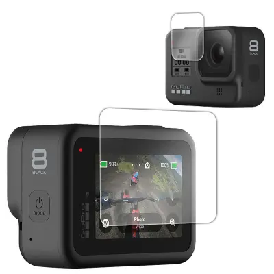 Kaljeno steklo zaščitnik za GoPro HERO 6 Black, prosojen