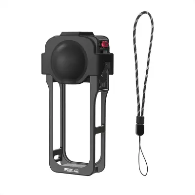 Kovinski nosilec za Insta360 X5 z hitrim sproščanjem in 1/4″ navoji