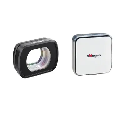 Povečevalna leča za DJI Pocket 3 - optično steklo in aluminij