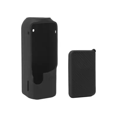 Silikonski zaščitni ovitek, kompatibilen z DJI Osmo Pocket 3 – črn
