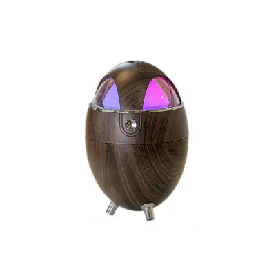 Mini vlažilec zraka Egg Shell USB za mizo in avto s nočno lučjo
