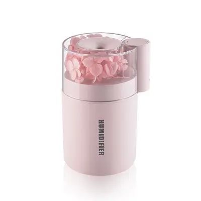 Vlažilec zraka velike kapacitete z 7-barvnim ambientalnim svetlom Pink