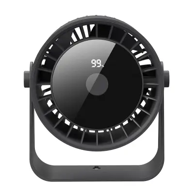 ZK05 namizni ventilator za kroženje zraka, močno in kompakten DarkGrey