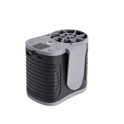 Prenosni pasni in vratni ventilator 15000mAh, 7-stopenjski