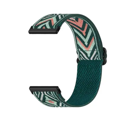 Multicolor Nylon Replacement Watch Strap Compatible with Coros Nomad/Apex 4 (46mm)