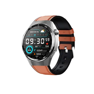 Pametna ura 1.55 inch zaslon, Bluetooth 5.3, IP67, 150+ športov Brown